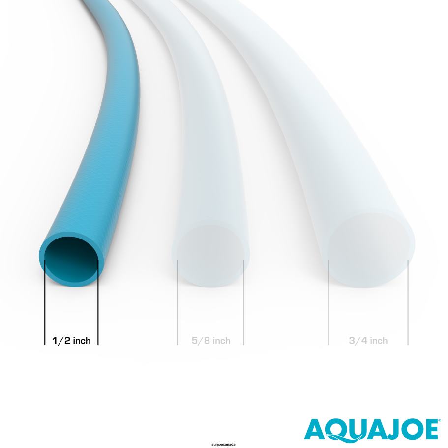 Tools | Sun Joe Aqua Joe AJFJH100-PRO Ultra Flexible Kink Free Fiberjacket Garden Hose | 100-Foot | Metal Fittings X862F846