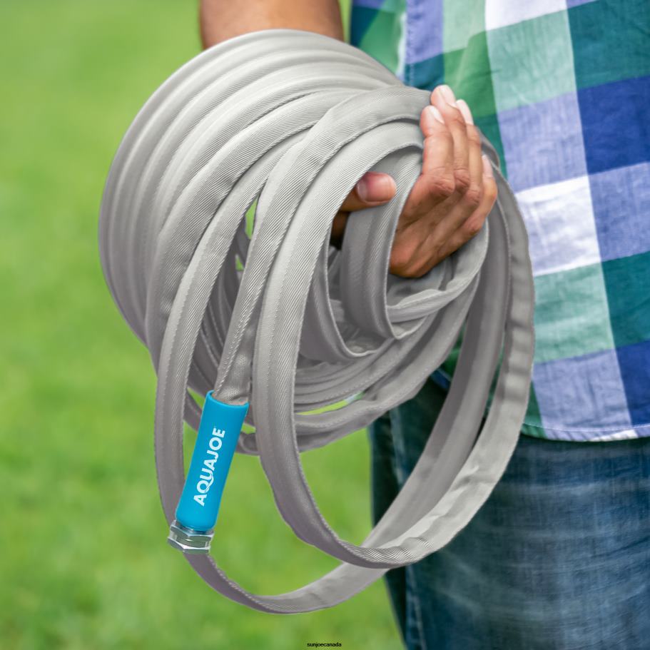 Tools | Sun Joe Aqua Joe AJFJH100-PRX Xtreme Fiberjacket Garden Hose | 100 Foot | Metal Fittings X862F805