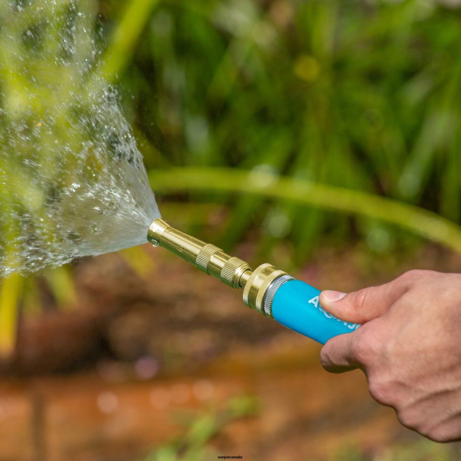 Tools | Sun Joe Aqua Joe AJFJH75-XT1 FiberJacket Garden Hose | 75-Foot | 1/2-in | 4-in Twist Nozzle X862F455