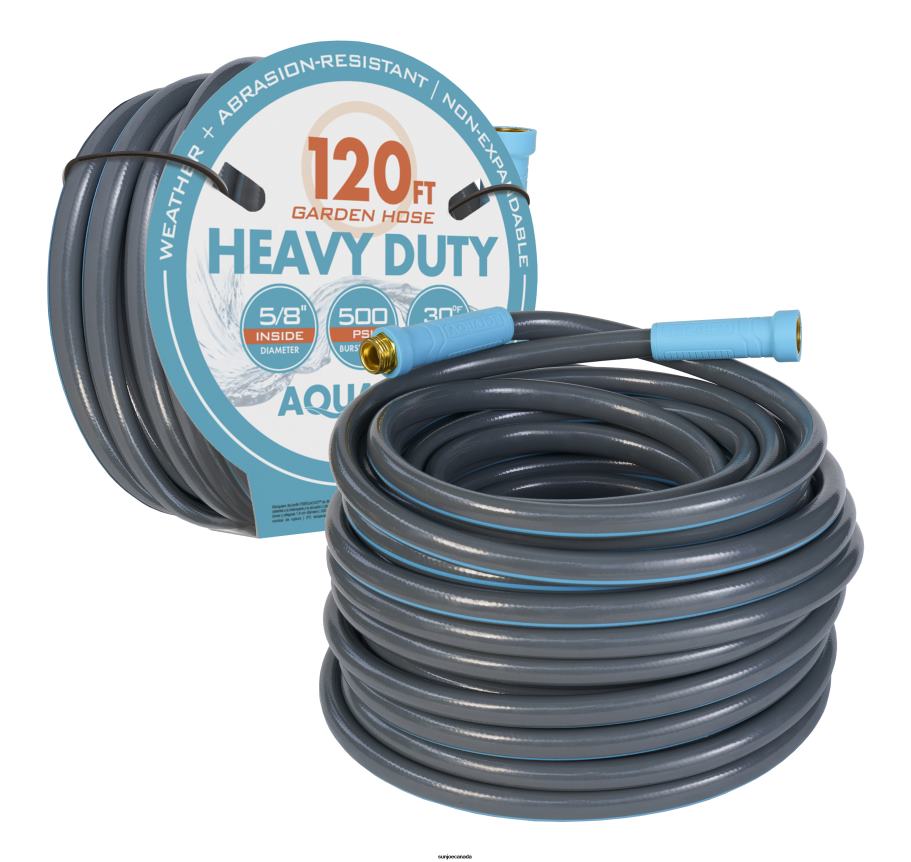 Tools | Sun Joe Aqua Joe AJHD120-58 Heavy Duty Garden Hose | Kink Resistant | 120-ft | 5/8-in X862F457