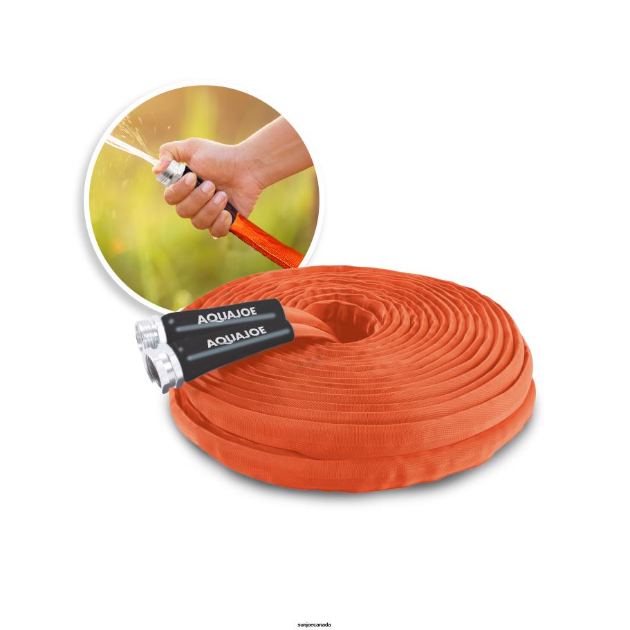 Tools | Sun Joe Aqua Joe Contractor Hose Bundle | Includes 75ft Contractor Grade Hose + Mini Oscillating Sprinkler X862F467