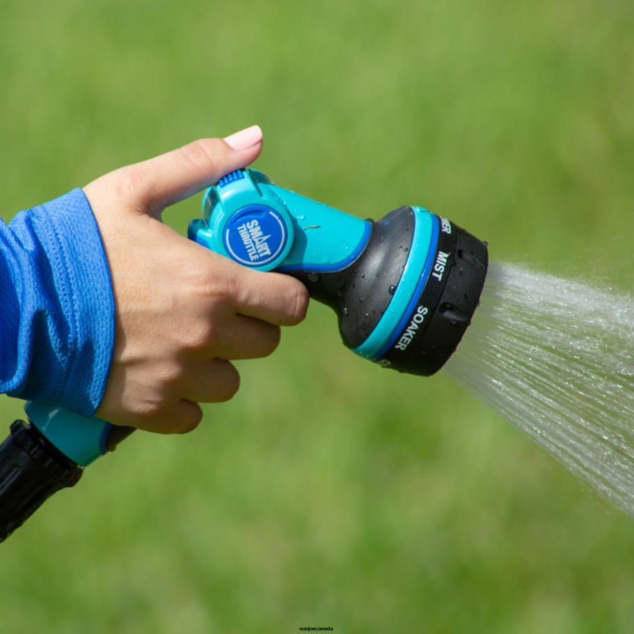 Tools | Sun Joe Aqua Joe Indestructible Watering Bundle | Includes Heavy Duty Stainless Steel Hose, Indestructible Multi-Function Nozzle, and Indestructible Tripod Sprinkler X862F459