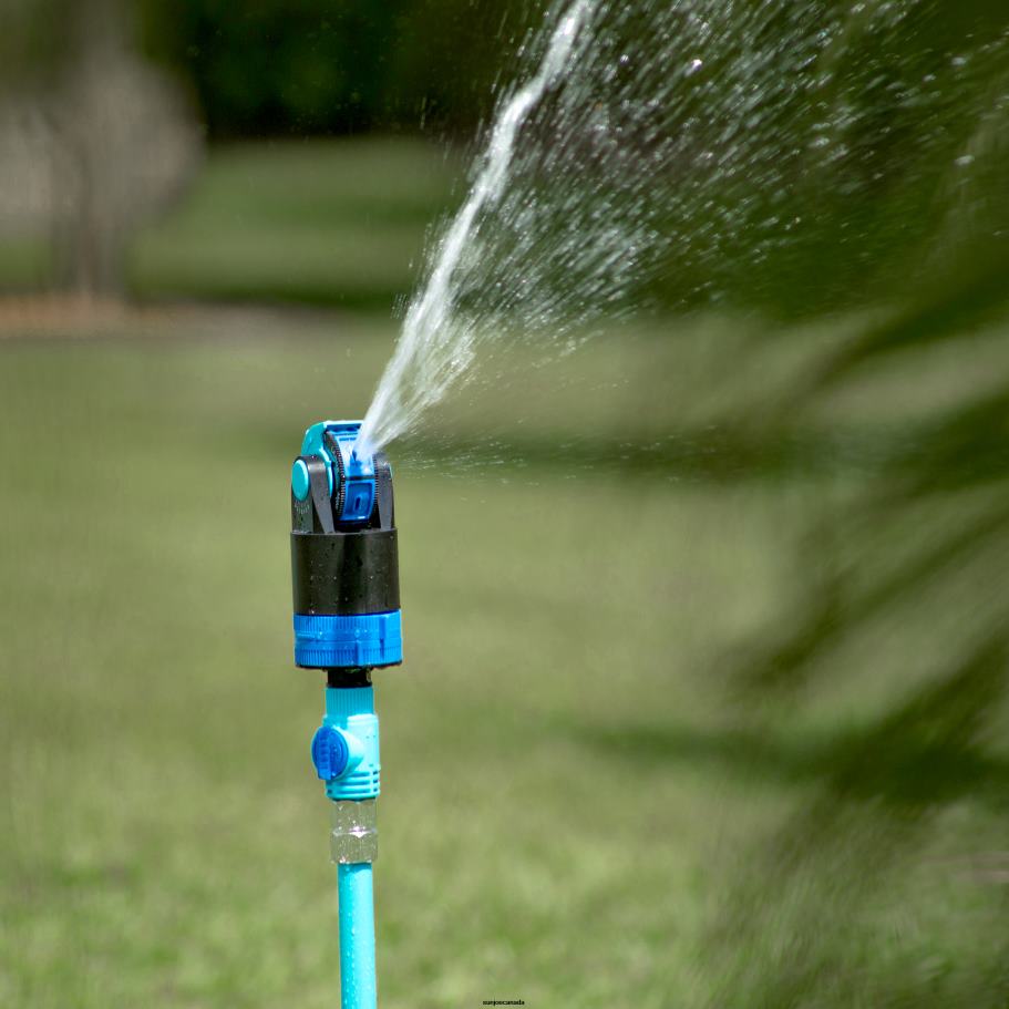 Tools | Sun Joe Aqua Joe Indestructible Watering Bundle | Includes Heavy Duty Stainless Steel Hose, Indestructible Multi-Function Nozzle, and Indestructible Tripod Sprinkler X862F459