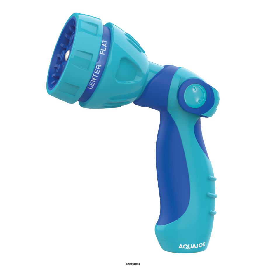 Tools | Sun Joe Aqua Joe AJHN101 Indestructible Series Non-Slip Grip Hose Nozzle | W/ Thumb Control & One Touch Smart Throttle | 7-Spray Patterns X862F476