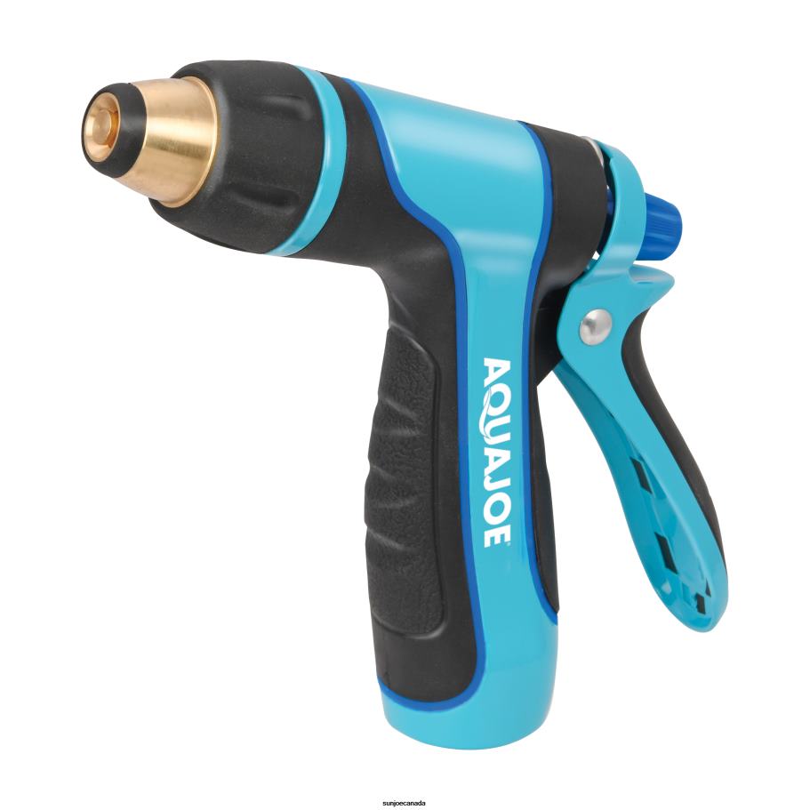Tools | Sun Joe Aqua Joe AJHN105 Indestructible Multi-Function Adjustable Hose Nozzle | Trigger Flow Control | 3 Selectable Settings X862F479