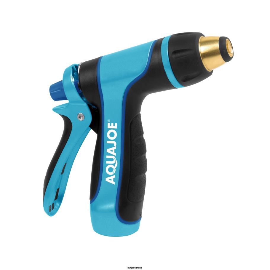 Tools | Sun Joe Aqua Joe AJHN105 Indestructible Multi-Function Adjustable Hose Nozzle | Trigger Flow Control | 3 Selectable Settings X862F479