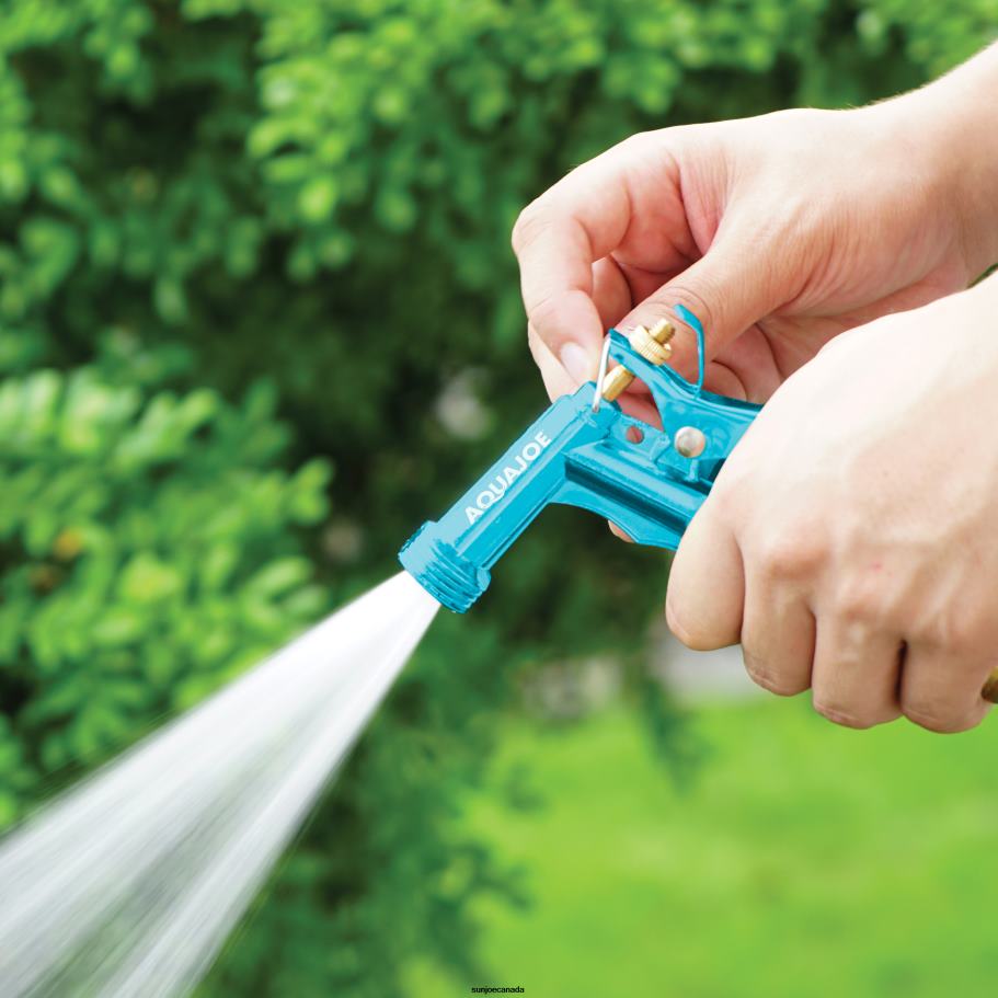 Tools | Sun Joe Aqua Joe AJPGN-2PK Full Metal Pistol Grip Hose Nozzle | 2-Pack | 3 Spray Patterns X862F481