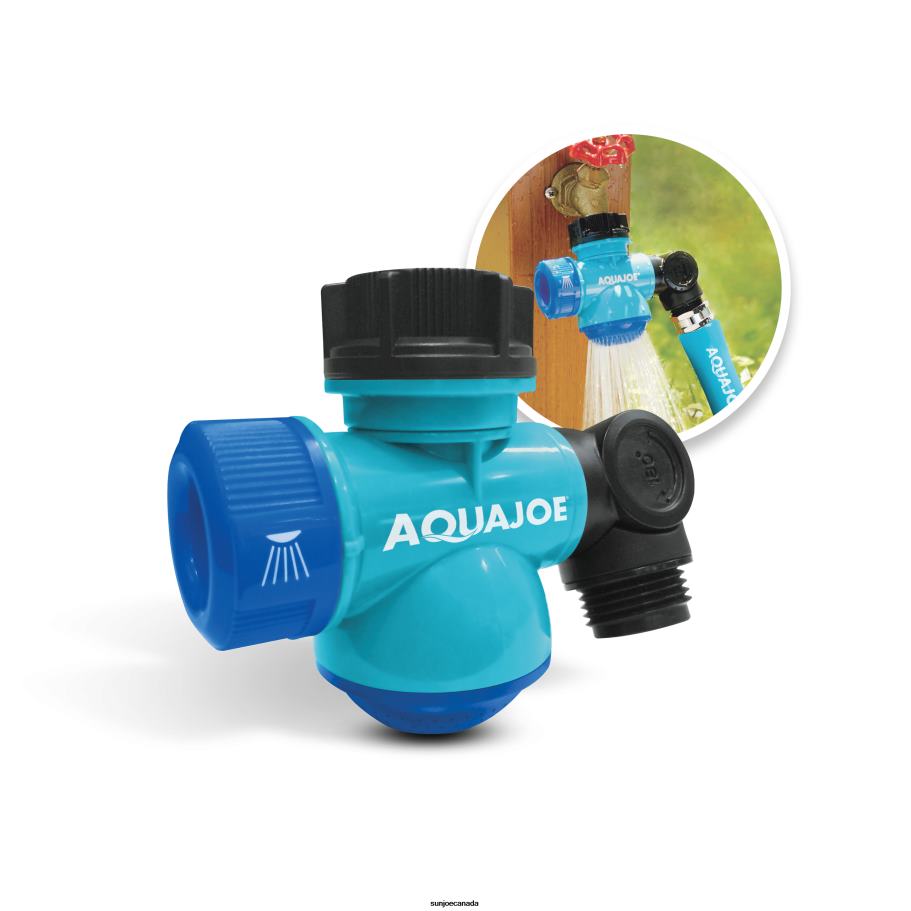 Tools | Sun Joe Aqua Joe SJI-MFGA1 Multi-Function Outdoor Faucet and Garden Hose Tap Connector X862F235