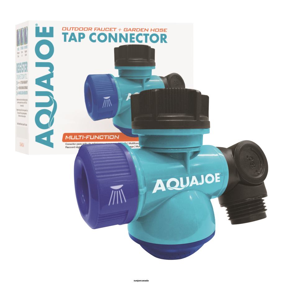 Tools | Sun Joe Aqua Joe SJI-MFGA1 Multi-Function Outdoor Faucet and Garden Hose Tap Connector X862F235