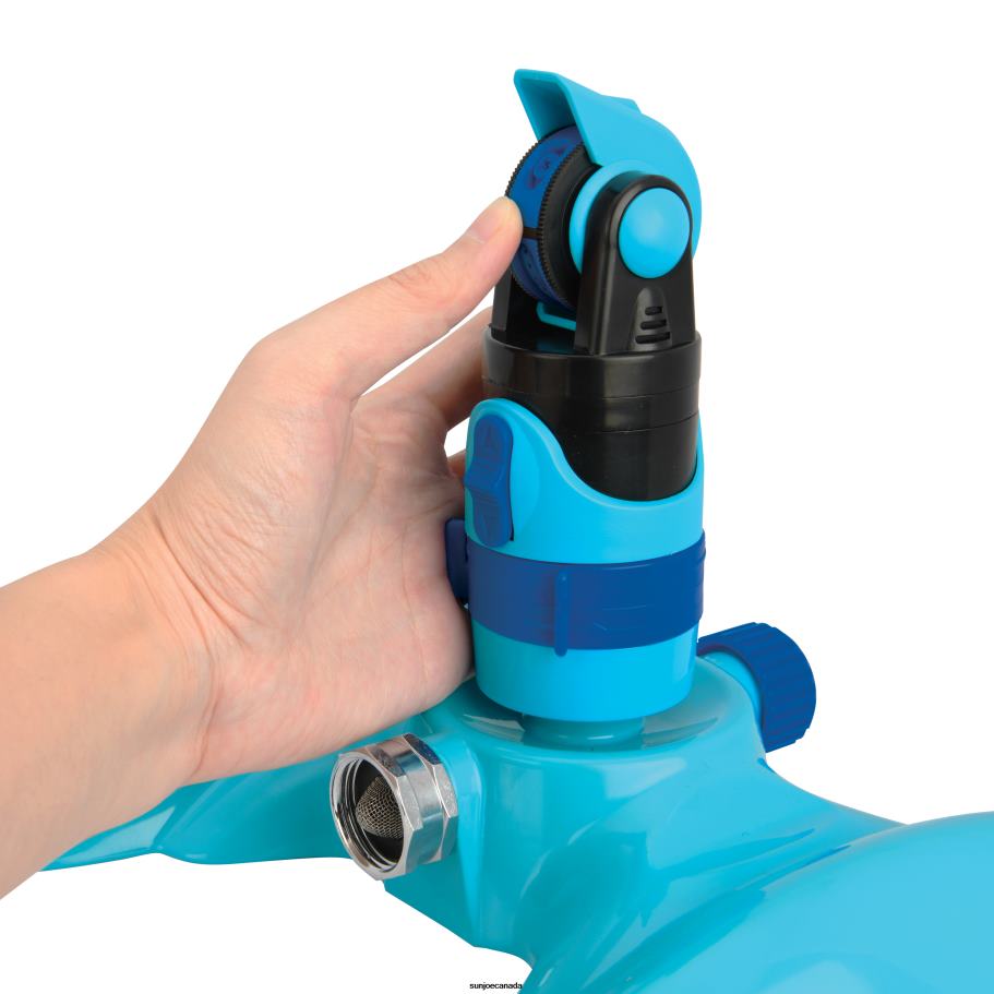 Tools | Sun Joe Aqua Joe AJ-MSSBM Turbo Drive 360o Sprinkler | 4 Spray Patterns | Customizable Coverage | 3,740 Sq. Ft. Max Coverage X862F492