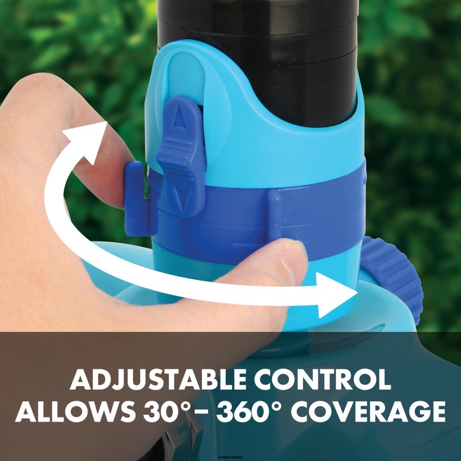 Tools | Sun Joe Aqua Joe AJ-MSSBM Turbo Drive 360o Sprinkler | 4 Spray Patterns | Customizable Coverage | 3,740 Sq. Ft. Max Coverage X862F492