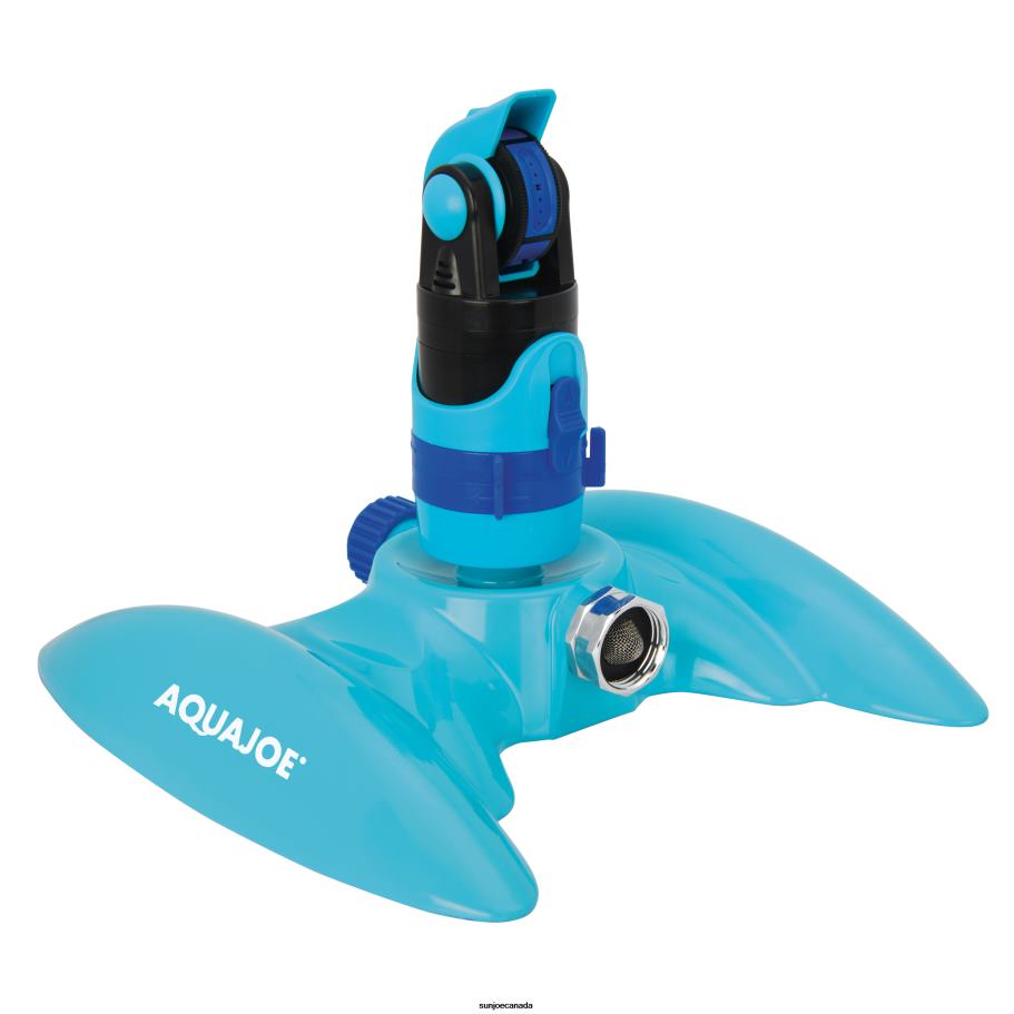 Tools | Sun Joe Aqua Joe AJ-MSSBM Turbo Drive 360o Sprinkler | 4 Spray Patterns | Customizable Coverage | 3,740 Sq. Ft. Max Coverage X862F492