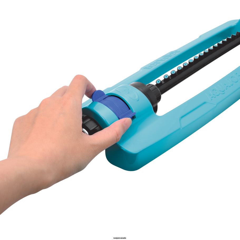 Tools | Sun Joe Aqua Joe SJI-OMS18 Indestructible Metal Base Oscillating Sprinkler with Adjustable Spray | 4000 sq ft Max Coverage X862F858