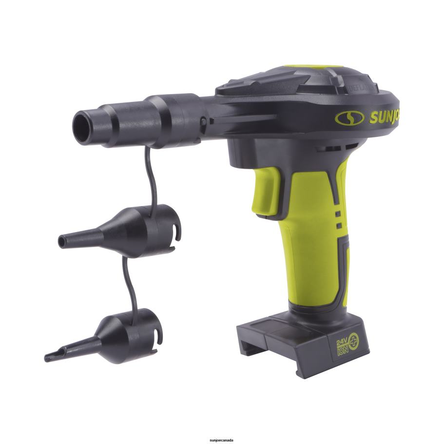 Tools | Sun Joe 24V-AJV-CT 24-Volt IONMAX High-Volume Inflator W/ Adapters | Tool Only X862F19