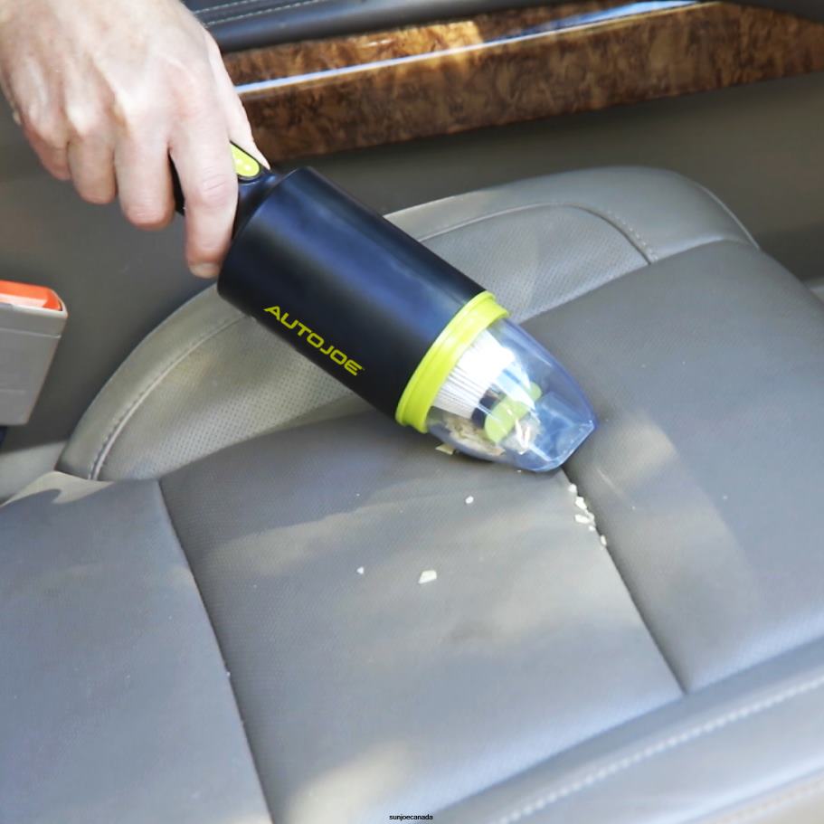 Tools | Sun Joe Auto Joe AJV1000 Cordless Handheld Vacuum Cleaner | 8.4-Volt | Ultra-Lightweight | HEPA Filtration w/ EZ Clear Collection Bin, USB Charging Block & Cable Included | For Home, Auto & RV