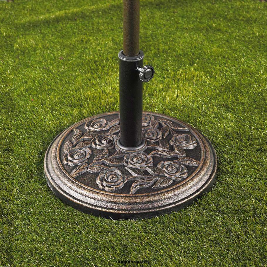 Tools | Sun Joe Bliss Outdoors Backyard Patio Bundle | Umbrella + Stand | Push-Button Tilt X862F533