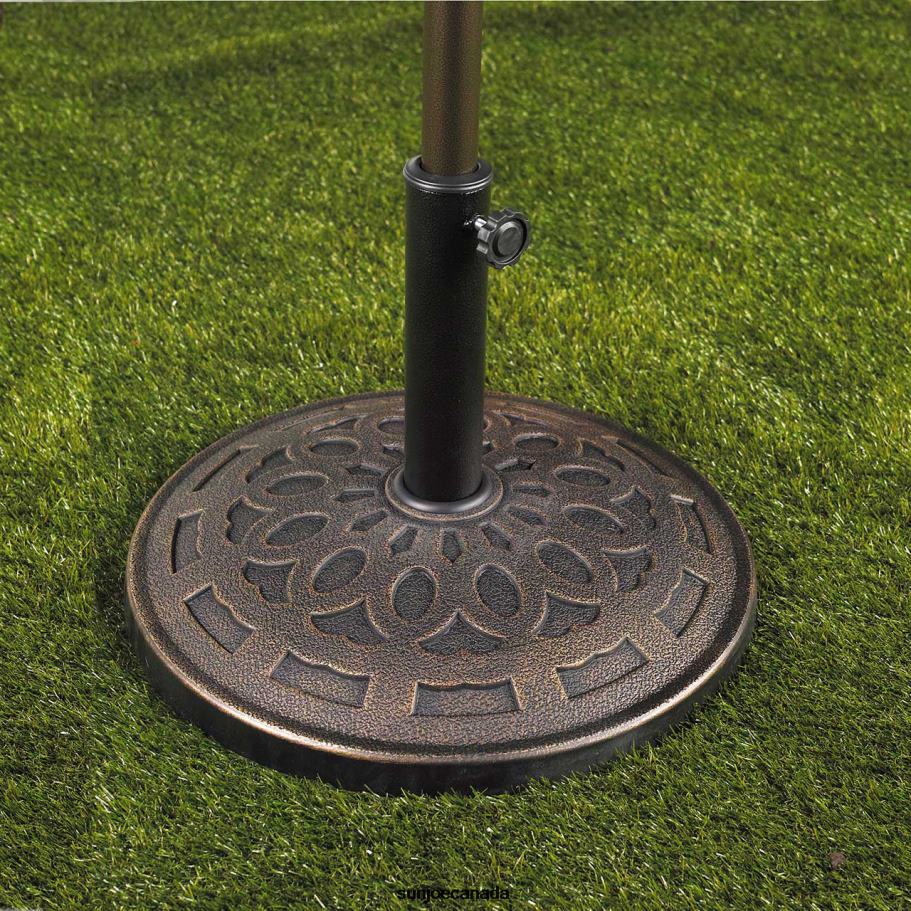 Tools | Sun Joe Bliss Outdoors UBS-062 Outdoor Umbrella Stand w/ Metro Pattern | Fits Umbrellas 1.5'' Diameter | Weather Resistant | 32 Lbs. X862F543