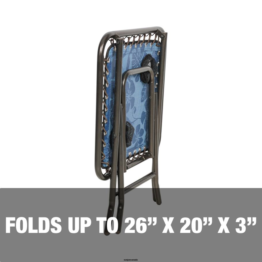 Tools | Sun Joe Bliss Hammocks Complete Patio Bundle | 2 x 26'' Wide Reclining Chairs | Folding Side Table X862F569