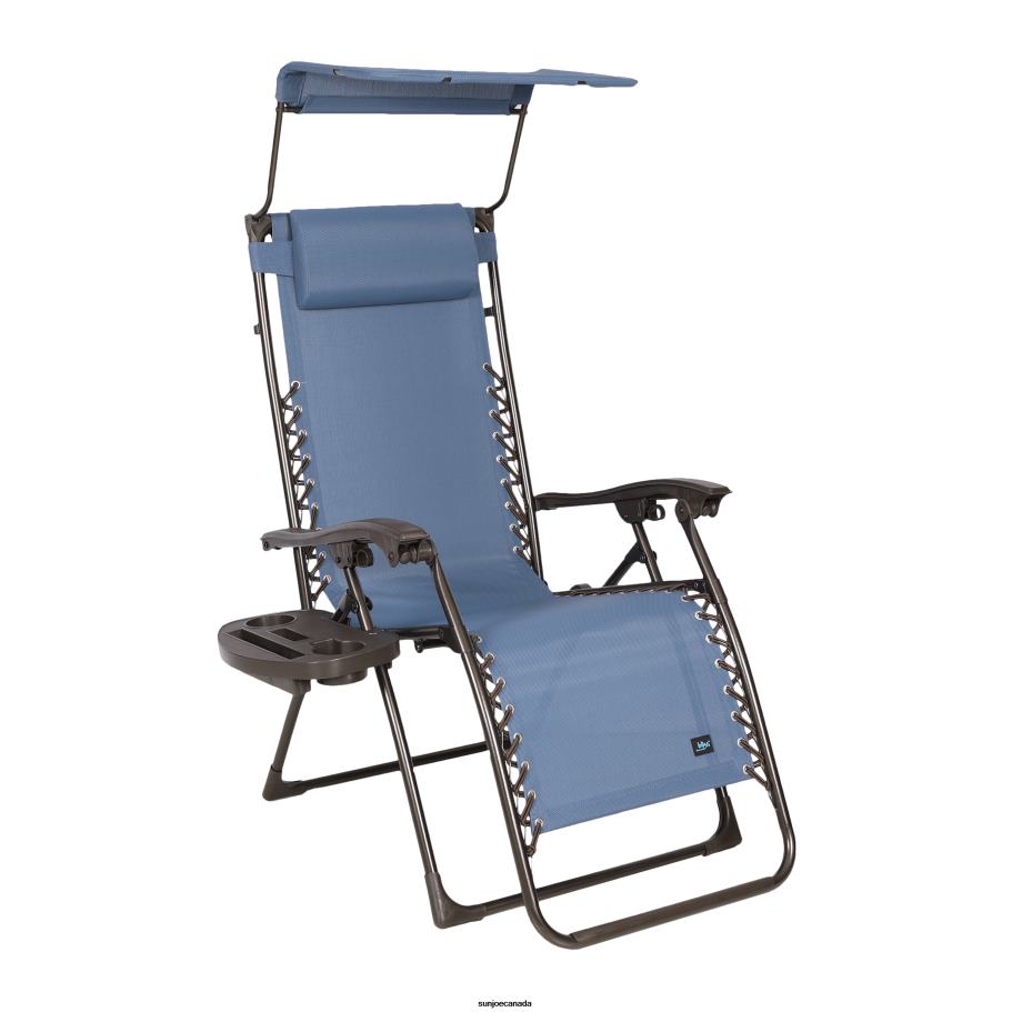 Tools | Sun Joe Bliss Hammocks GFC-436DB Gravity Free Chair w/ Canopy, Pillow, & Drink Tray | 26-in. Wide | Weather & Rust Resistant | 300 Lb. Capacity X862F581