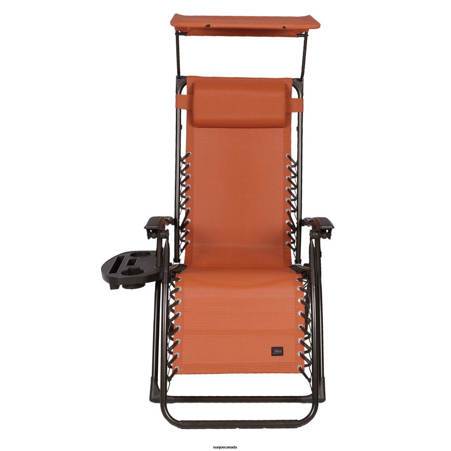 Tools | Sun Joe Bliss Hammocks GFC-439TC Gravity Free Chair w/ Canopy, Pillow, & Drink Tray | 26-in. Wide | Weather & Rust Resistant | 300 Lb. Capacity X862F582