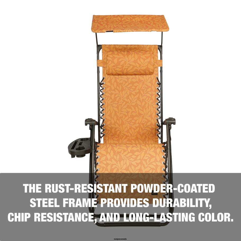 Tools | Sun Joe Bliss Hammocks GFC-457AL Gravity Free Chair w/ Canopy, Pillow, & Drink Tray | 26-in. Wide | Weather & Rust Resistant | 300 Lb. Capacity X862F585