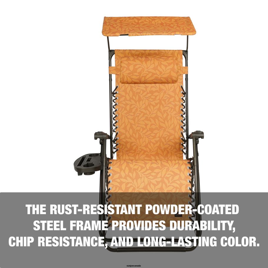 Tools | Sun Joe Bliss Hammocks GFC-457WAL Gravity Free Chair w/ Canopy , Drink Tray, & Pillow | 30-in. Wide XL | Weather & Rust Resistant | 360 Lb. Capacity X862F907