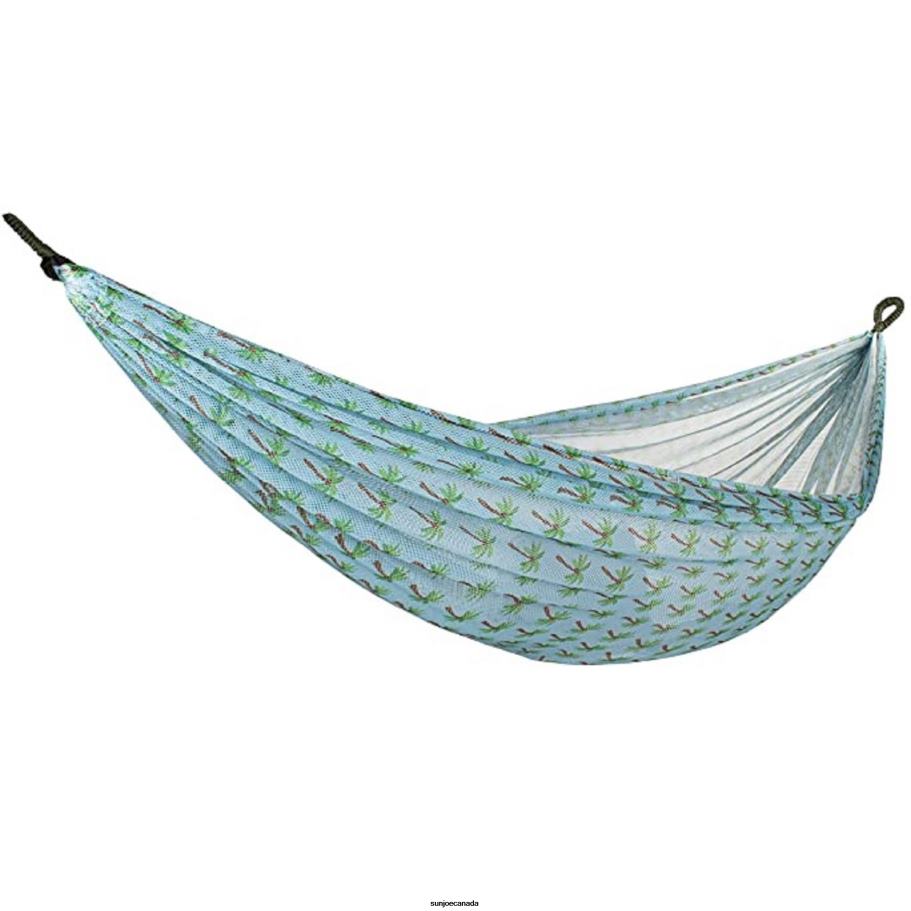 Tools | Sun Joe Bliss Hammocks BH-406WCA Mesh Hammock in a Bag w/ Hanging Rope Kit | 55-in. Wide | UV-Resistant | 350 Lb. Capacity X862F595