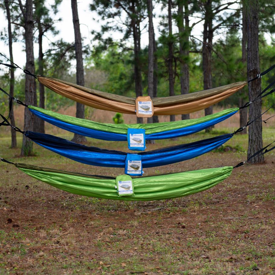 Tools | Sun Joe Bliss Hammocks BH-406XLS-N-DS Hammock in a Bag w/ Mosquito Net & Adjustable Tree Straps | 54-in. Wide | Weather & UV Resistant | 350 Lb. Capacity (Desert Storm) X862F594
