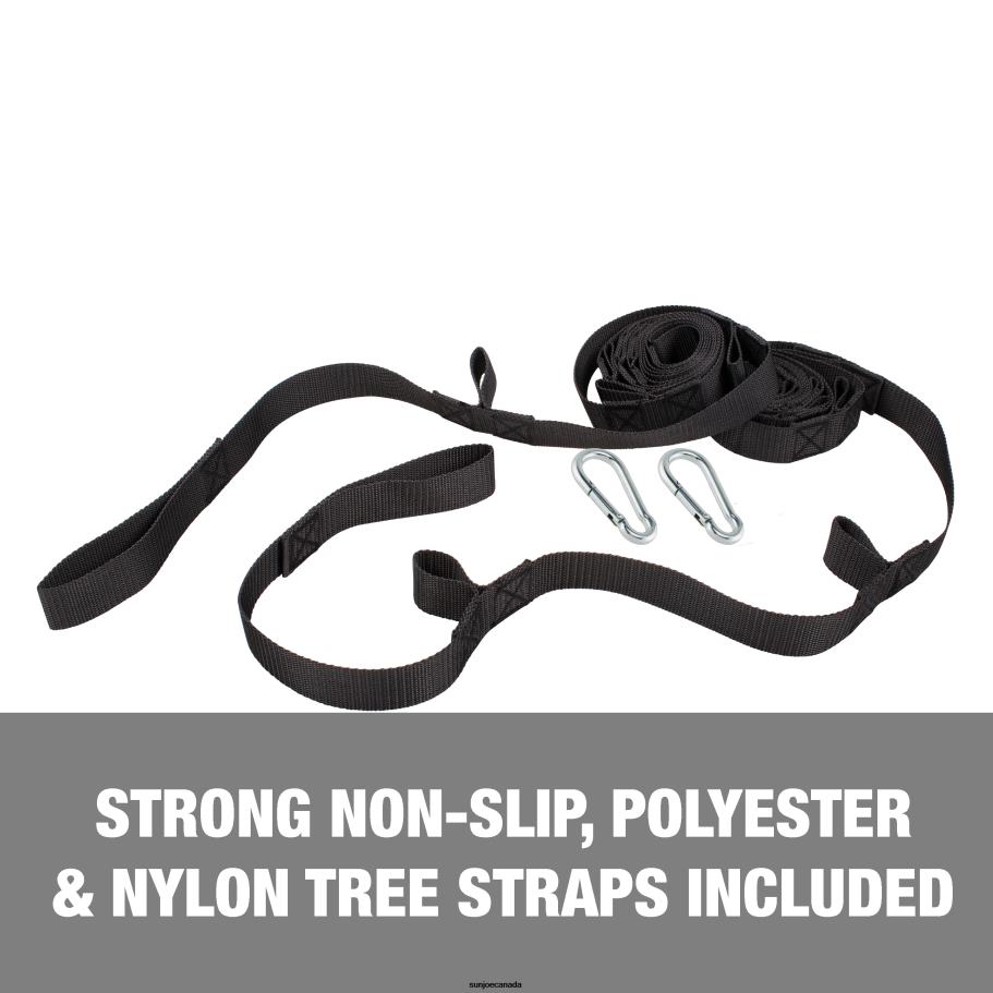 Tools | Sun Joe Bliss Hammocks BH-406XLS-N-FG Hammock in a Bag w/ Mosquito Net & Adjustable Tree Straps | 54-in. Wide | Weather & UV Resistant | 350 Lb. Capacity (Forest Green) X862F916