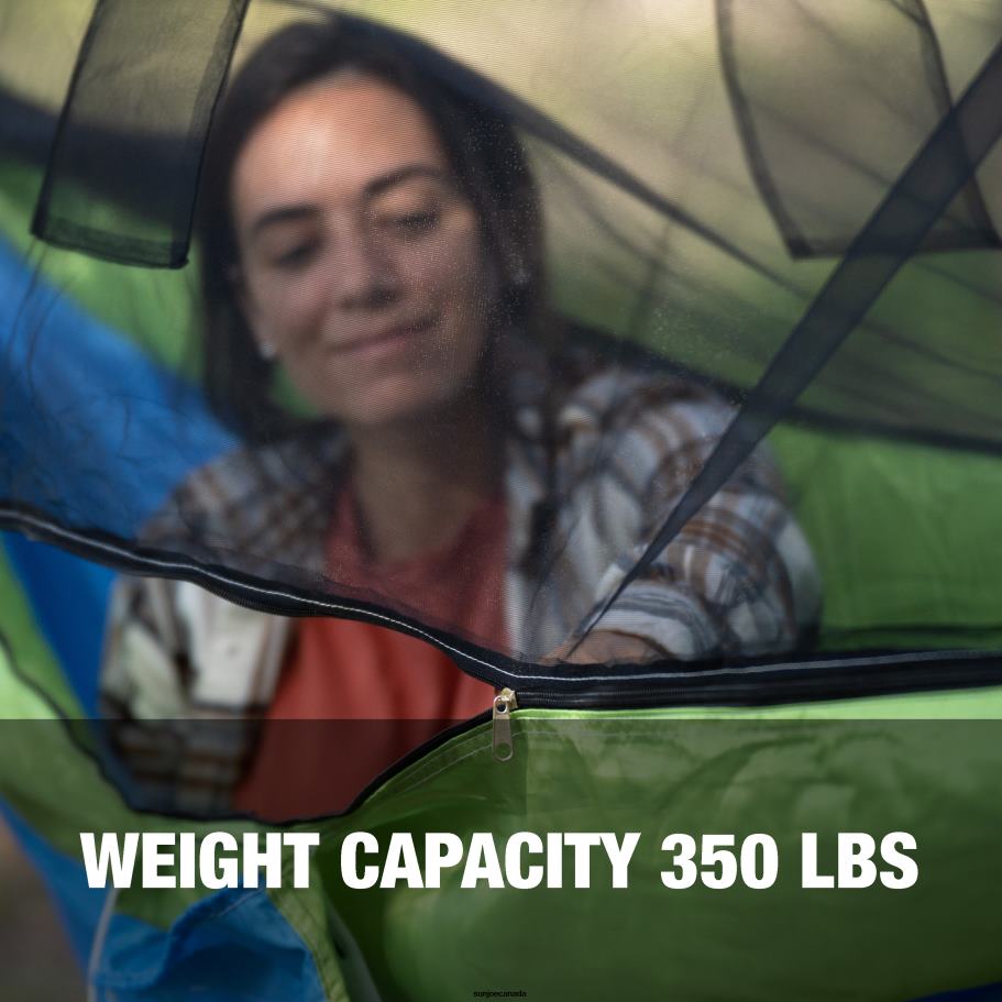 Tools | Sun Joe Bliss Hammocks BH-406XLS-N-MM Hammock in a Bag w/ Mosquito Net & Adjustable Tree Straps | 54-in. Wide | Weather & UV Resistant | 350 Lb. Capacity (Mermaid) X862F918