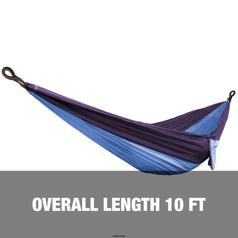 Tools | Sun Joe Bliss Hammocks BH-406XLS-RB Hammock in a Bag w/ Adjustable Tree Straps | 54-in. Wide | Weather & UV Resistant | 350 Lb. Capacity (Royal Bliss) X862F914