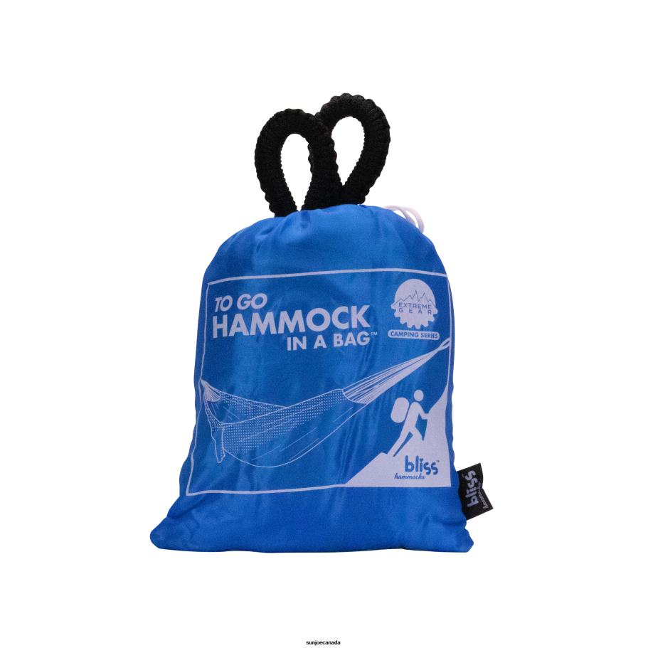 Tools | Sun Joe Bliss Hammocks BH-406XL-MM Hammock in a Bag w/ Hanging Ropes | 54-in. Extra Wide | Weather Resistant | 350 Lb. Capacity (Mermaid) X862F926