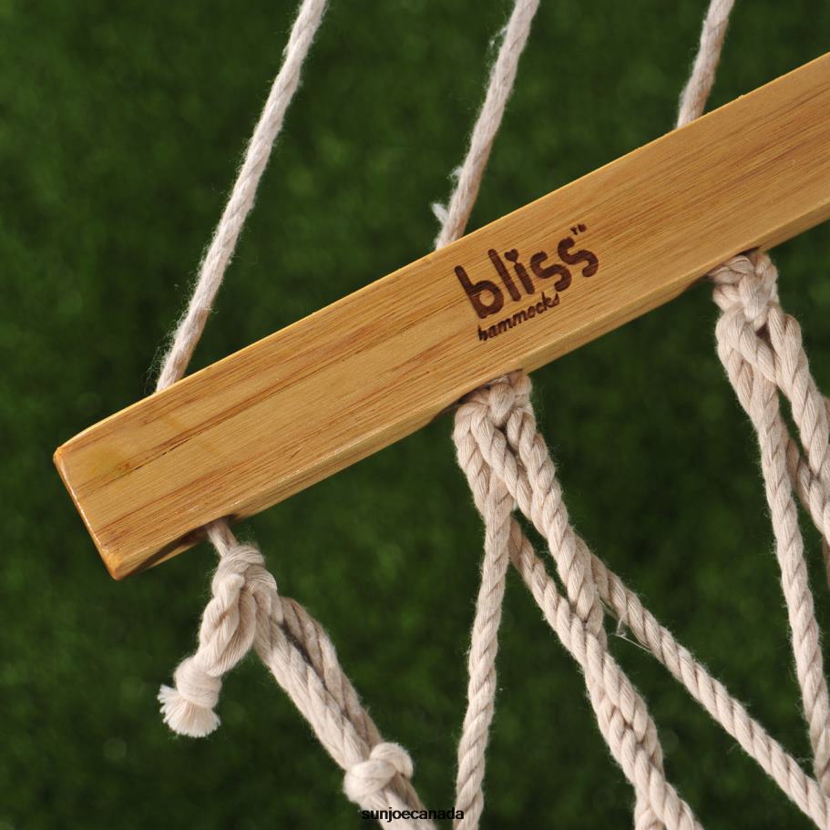 Tools | Sun Joe Bliss Hammocks BH-411 Classic 2-Person Rope Hammock w/ Spreader Bars & Hanging Hardware | 60-in. Wide | 450 Lb. Capacity X862F599