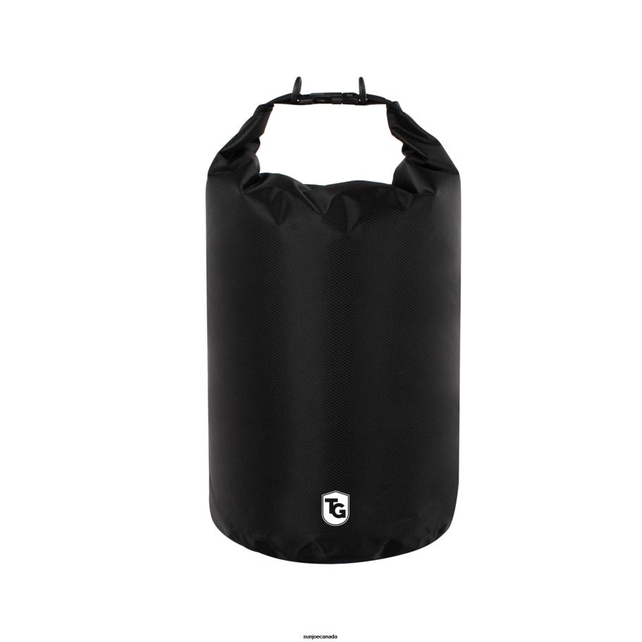 Tools | Sun Joe TrailGear TG-801-10BK Heavy-Duty Dry Bag | Roll-Top Closure Design | Lightweight w/ Shoulder Strap | 10 L (Black) X862F636