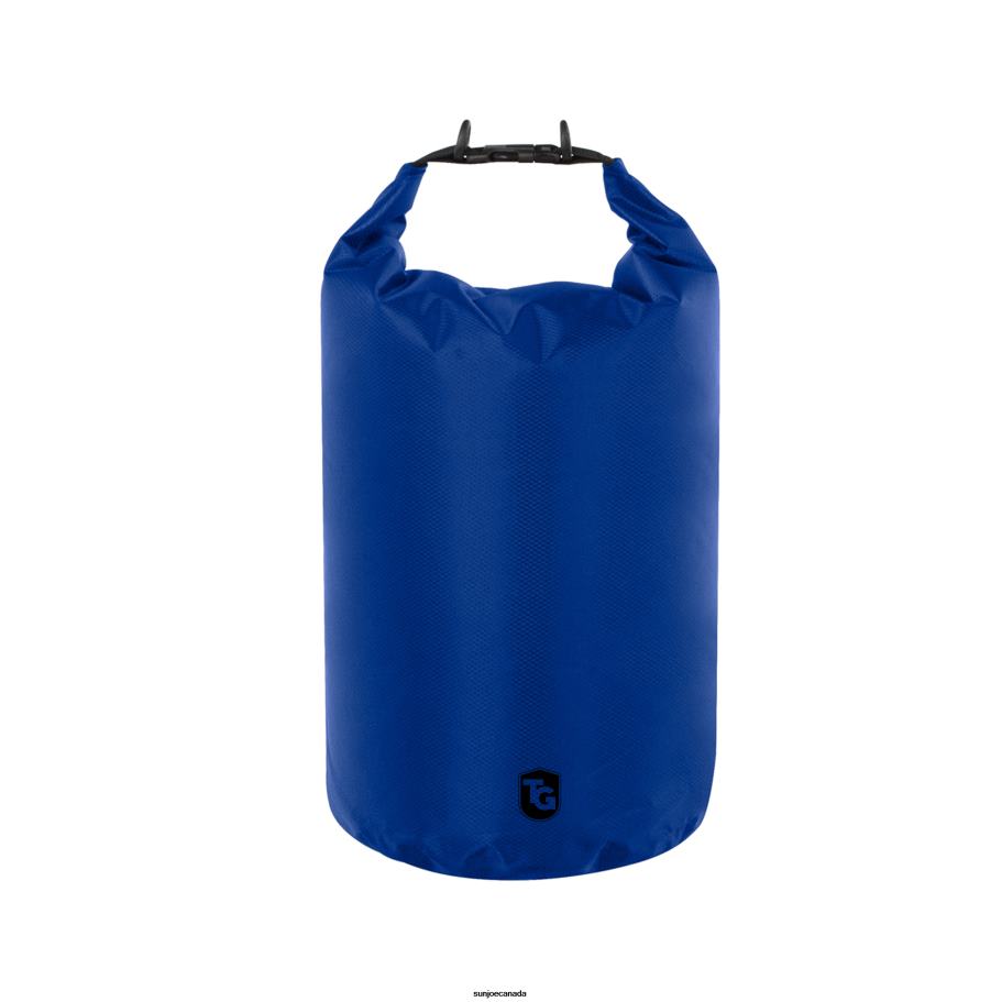 Tools | Sun Joe TrailGear TG-801-10BL Heavy-Duty Dry Bag | Roll-Top Closure Design | Lightweight w/ Shoulder Strap | 10 L (Blue) X862F933