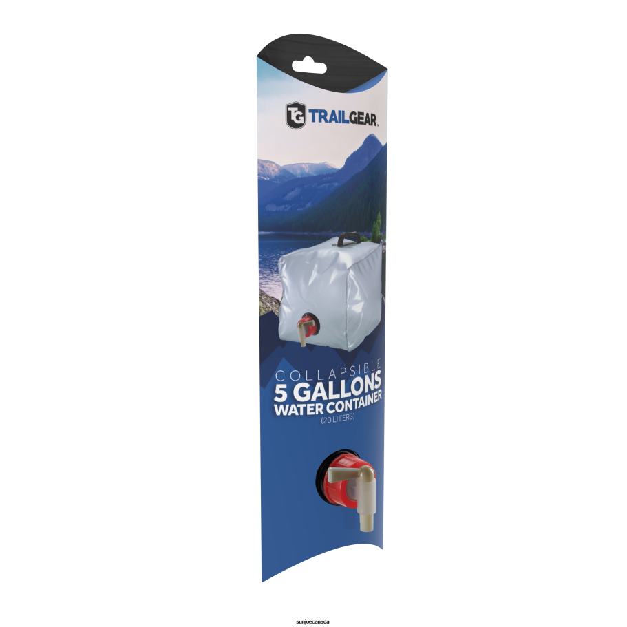 Tools | Sun Joe TrailGear TG-851-5 Collapsible Water Container w/ On/Off Spout & Carry Handle | 5-Gallon X862F631