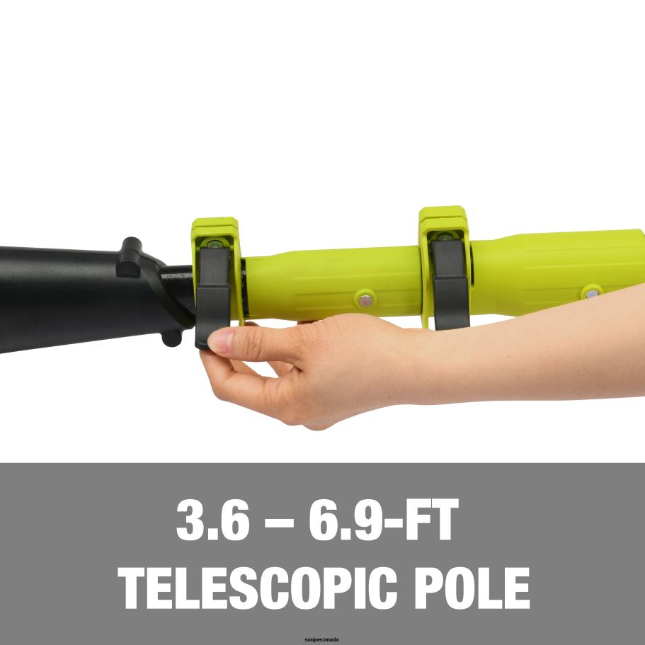 Tools | Sun Joe 24V-PS10-CT 24-Volt IONMAX Cordless Telescoping Pole Chainsaw | Tool Only | 10-inch X862F751