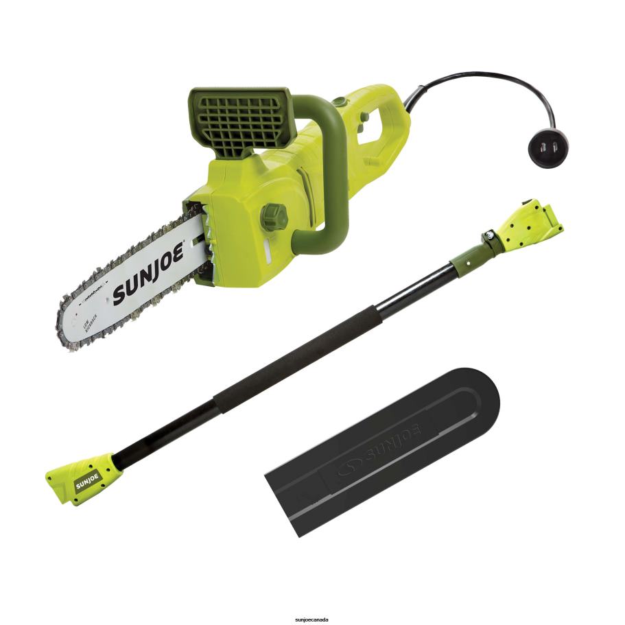 Tools | Sun Joe SWJ807E 2-in-1 Electric Convertible Pole Chainsaw | 10-inch | 8-Amp X862F284