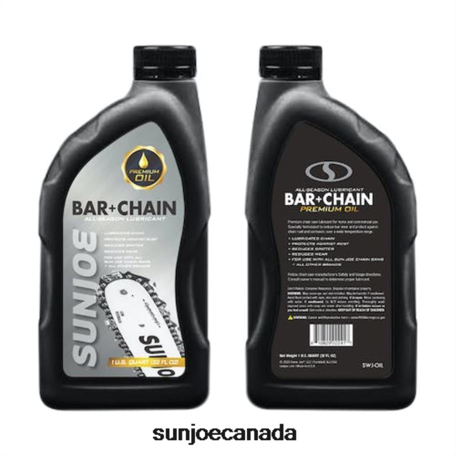 Tools | Sun Joe SWJ-OIL Premium Bar, Chain and Sprocket Oil | All Season Chainsaw Chain Lubrication | Universal Chain Saw Chain Oil for Fast Efficient Cutting | 1-Quart X862F271