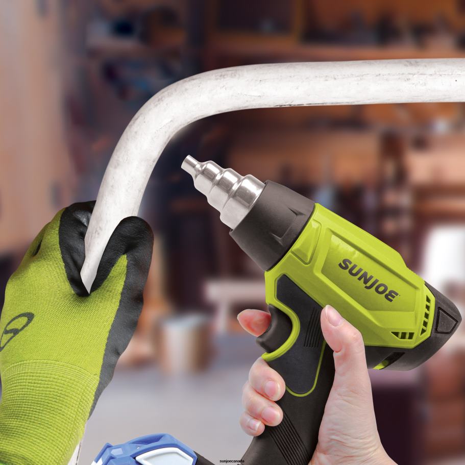 Tools | Sun Joe 24V-HG100 24-Volt* IONMAX Cordless Heat Gun Kit | W/ 4.0-Ah Battery + Charger | 1020 degrees Fahrenheit | 5 Second Ramp | Accessories for Crafts, Shrinking, Paint Stripping, DIY X862F1