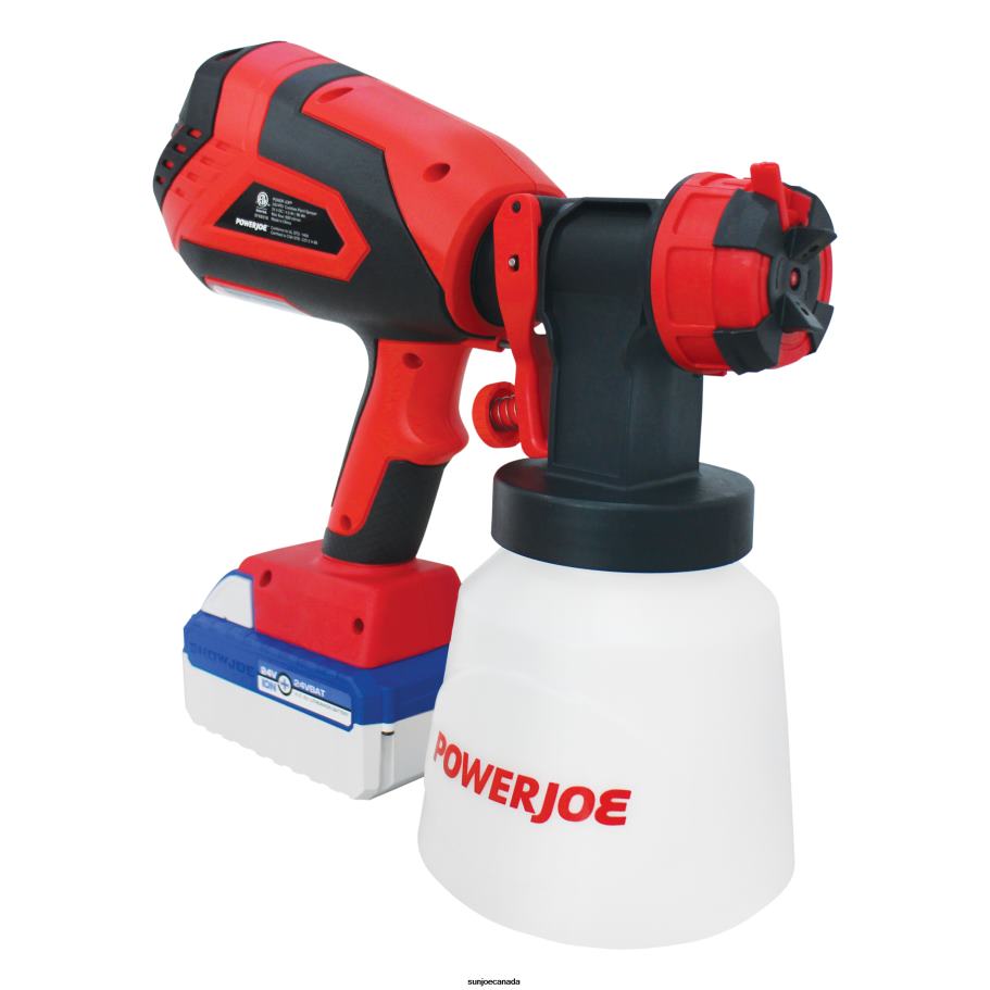 Tools | Sun Joe 24V-PS1 24-Volt* IONMAX Cordless HVLP Handheld Paint Sprayer Kit | 3 Spray Patterns | W/ 4.0-Ah Battery + Charger X862F152