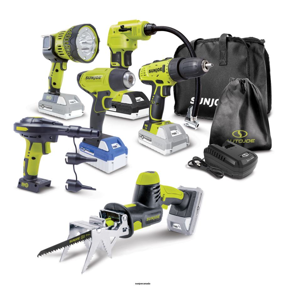 Tools | Sun Joe Complete Power Tool Bundle X862F290