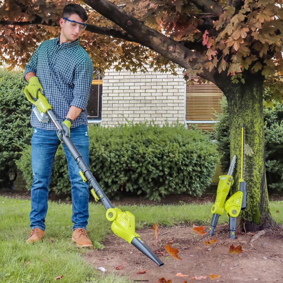 Tools | Sun Joe GTS4001C 24-Volt* 3-in-1 Yard Care Solution | Hedge Trimmer | Pole Saw | Leaf Blower | W/ 2.0-Ah Battery + Charger X862F154