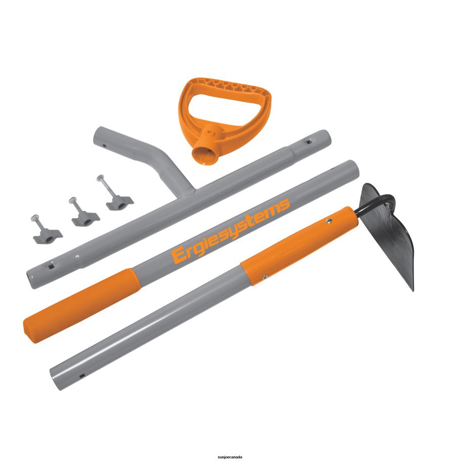 Tools | Sun Joe Ergie Systems ERG-GHOE625 Shank Pattern Garden Hoe | 12 Gauge | 54-Inch Shaft | 6.25-Inch Blade X862F319