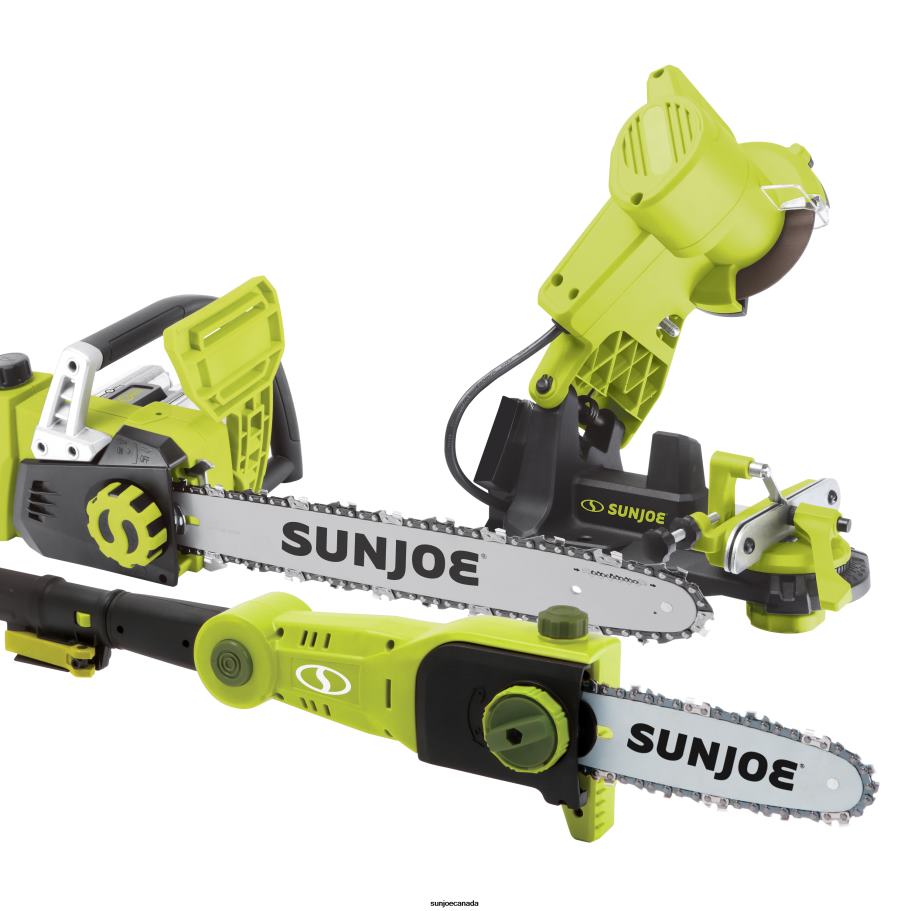 Tools | Sun Joe 24V-SAW-BDL 24-Volt IONMAX Chainsaw Bundle | W/ Chainsaw Kit, Pole Saw Kit, and Chainsaw Sharpener X862F194