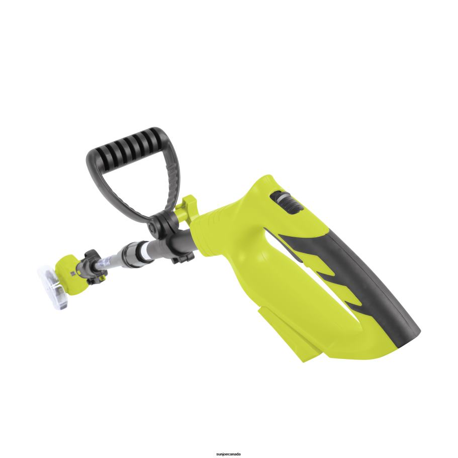 Tools | Sun Joe 24V-CTC-LTE 24-Volt* IONMAX Cordless Weed Sweeper Kit | Nylon Brush, Steel Wire Brush, & Adjustable Pole | Sweeper Head W/ Wheel | W/ 2.0-Ah Battery + Charger X862F178