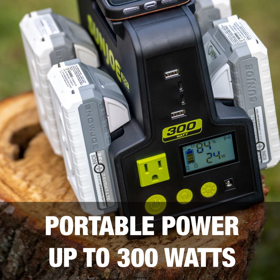 Tools | Sun Joe Portable Power Bundle | Generator + Power Station + Extension Cord X862F325