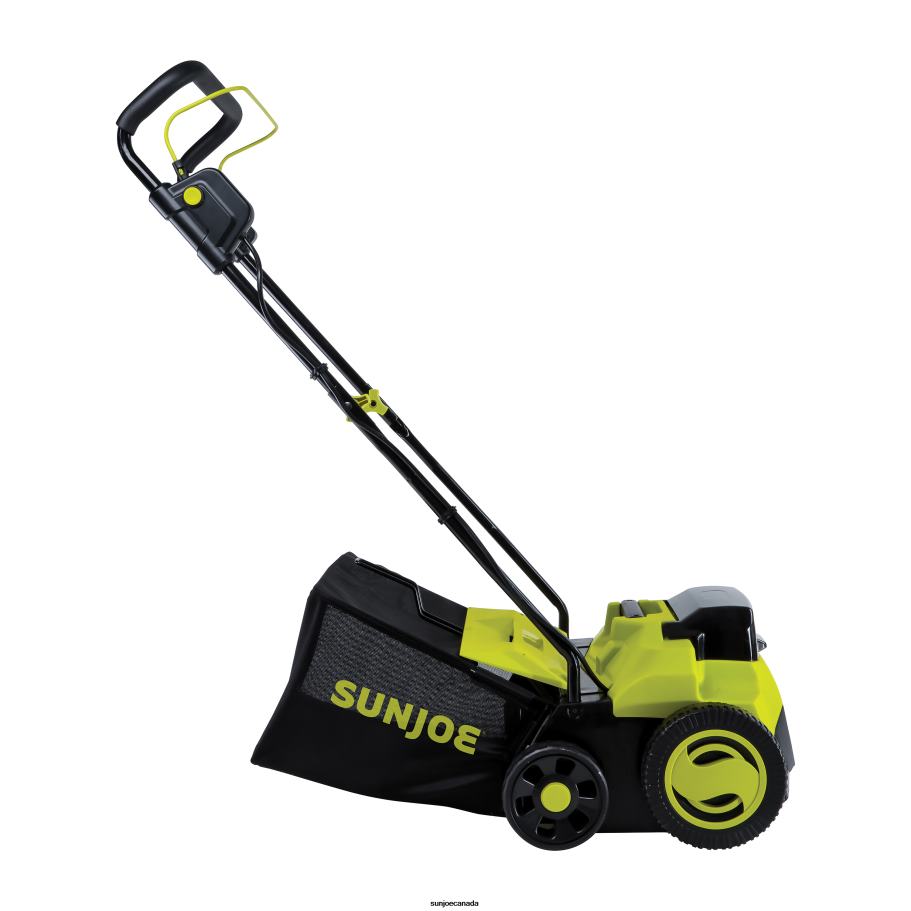 Tools | Sun Joe 24V-X2-DTS15 24-Volt* Cordless Scarifier + Dethatcher Kit | 5-Depth Positions | 14-inch | Brushless Motor | W/ 2 x 4.0-Ah Batteries + Dual Port Charger X862F149