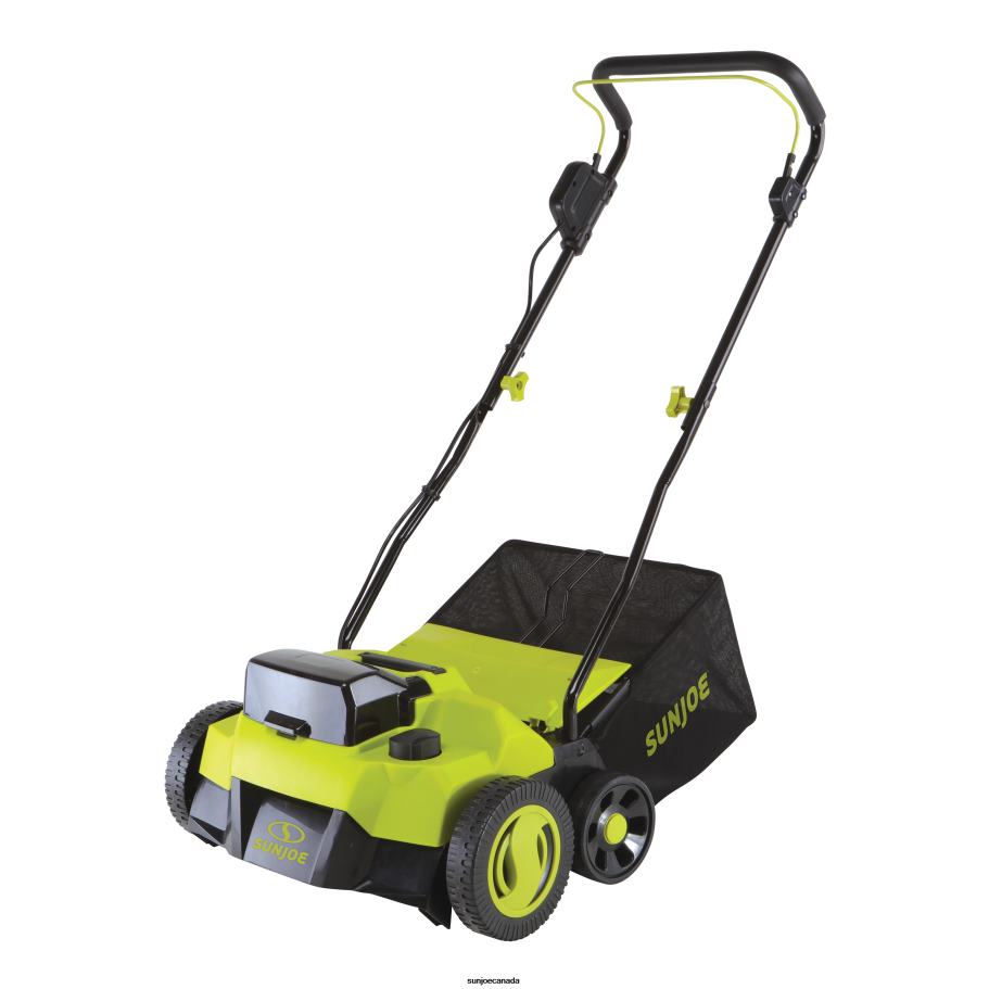 Tools | Sun Joe 24V-X2-DTS15-CT 24-Volt Cordless Scarifier + Dethatcher | 5-Depth Positions | 15-inch | Brushless Motor | Tool Only X862F726