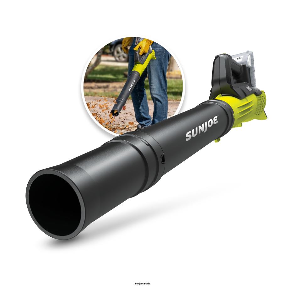 Tools | Sun Joe 24V-TB-LTE 24-Volt* IONMAX Cordless Compact Turbine Jet Blower Kit | 100-MPH | 280-CFM | W/ 2.0-Ah Battery + Charger X862F145